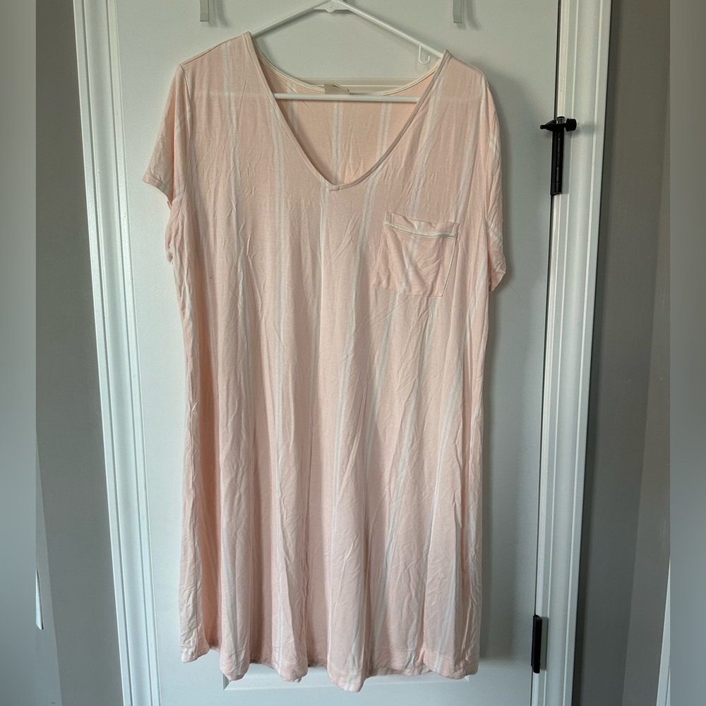 NWOT Soma Cool Nights Short-Sleeve Sleepshirt
